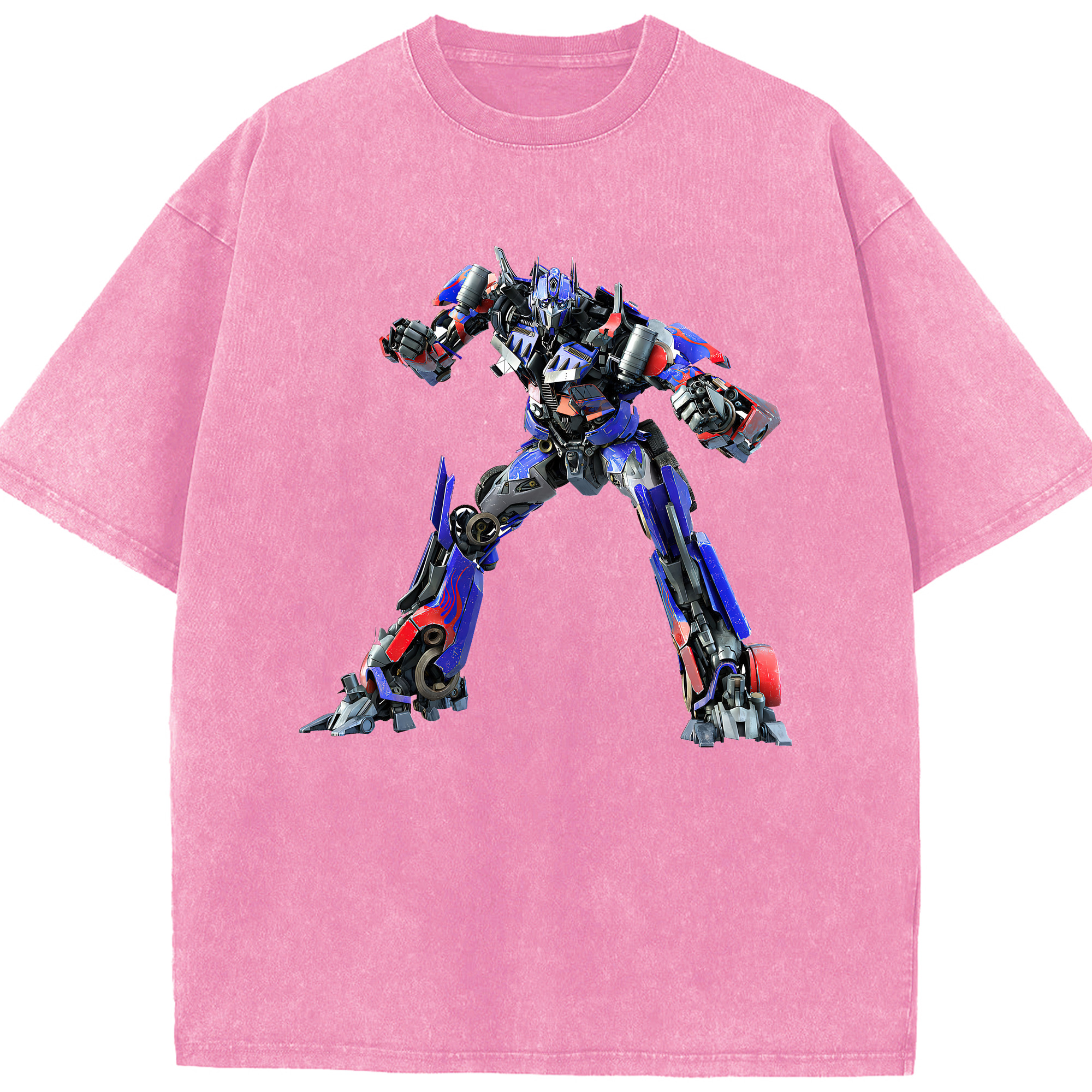 （画像用） Transformers トランスフォーマー 綿100% ヴィンテージ風 半袖Tシャツ（フロントプリント）